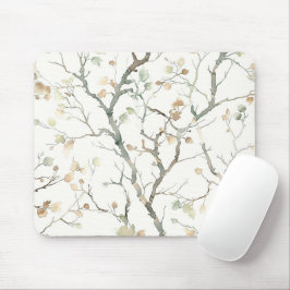 Herbstliche Baumblätter Mousepad