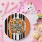 Herbstliche Beautiful Trendy Erntedank Collection Pappteller (Party)