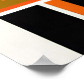 Herbstliche Beautiful Trendy Erntedank Collection Poster (Ecke)