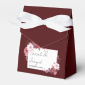 Herbstliche Blume Geschenkschachtel (Vorderseite)