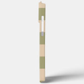 Herbstliche Blume Gingham Karo Pattern Case-Mate iPhone Hülle (Rückseite / Links)