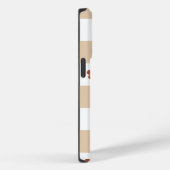 Herbstliche Blume Gingham Karo Pattern Case-Mate iPhone Hülle (Rückseite / Rechts)