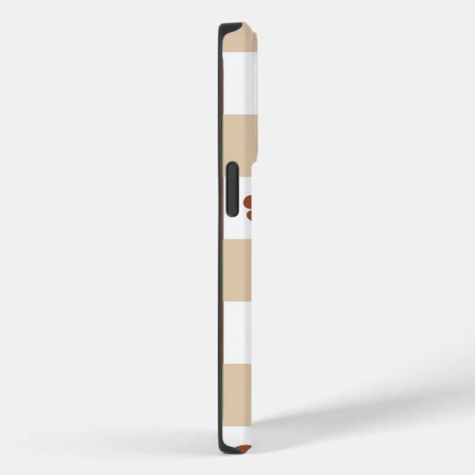 Herbstliche Blume Gingham Karo Pattern Case-Mate iPhone Hülle (Rückseite / Rechts)