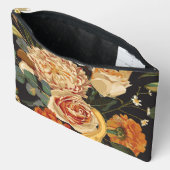 Herbstliche Blume, Kräuter und Pilze Illustration. Zubehörtasche (Offen)