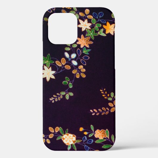 Herbstliche Blume und Leaf, japanisches Design Case-Mate iPhone Hülle (Rückseite)