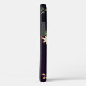 Herbstliche Blume und Leaf, japanisches Design Case-Mate iPhone Hülle (Rückseite / Rechts)