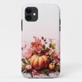 Herbstliche Blume und Pumpkins iPhone Gehäuse Case-Mate iPhone Hülle (Rückseite)