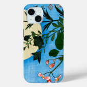 Herbstliche Blume vor dem Vollmond Case-Mate iPhone Hülle (Rückseite)