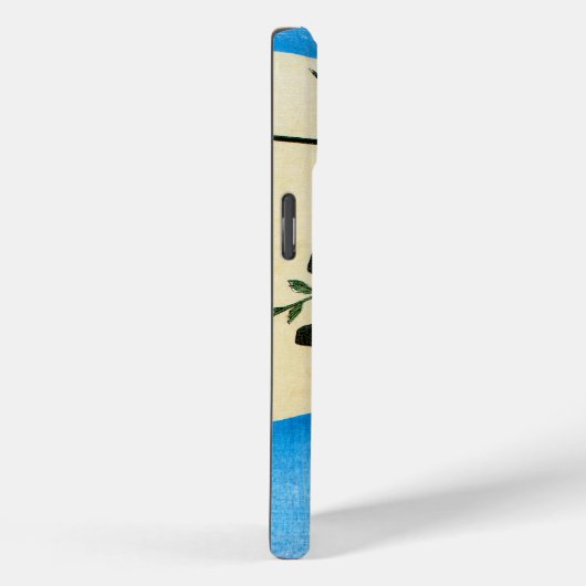 Herbstliche Blume vor dem Vollmond Case-Mate iPhone Hülle (Rückseite / Rechts)