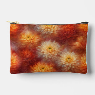 Herbstliche Blumen-Make-up-Tasche 1 Zubehörtasche