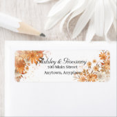 Herbstliche Blumen-Rustic-Watercolor-Hochzeit (Insitu)
