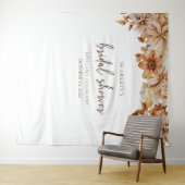 Herbstliche Brautparty Wandteppich (Beispiel (Horizontal))
