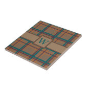 Herbstliche Chic-Plaid-Kachel Fliese (Seite)