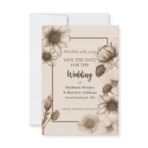 Herbstliche Eleganz Hochzeit