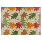 Herbstliche Eleganz Schneidebrett (Vorderseite)