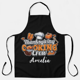 Herbstliche Erntedank Kochen Crew Fall Holiday Schürze