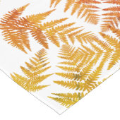 Herbstliche Farne Kurzer Tischläufer (Ecke)