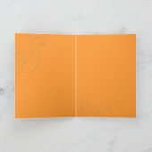 Herbstliche Fee Alle Okkartons Karte (Innenseite)