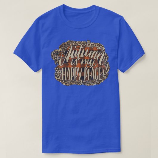 Herbstliche Frauen T-Shirt (Design vorne)