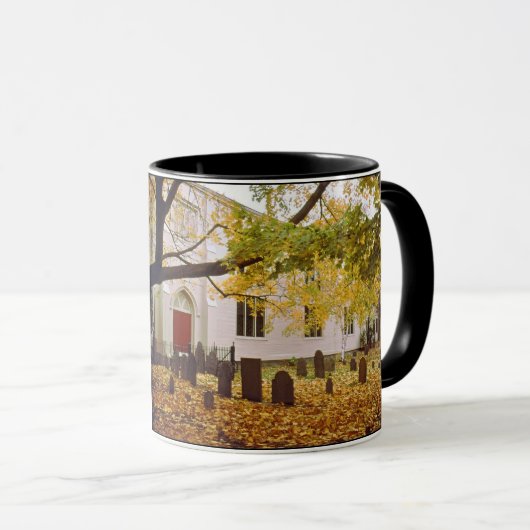 Herbstliche Friedhof Tasse (VorderseiteRechts)