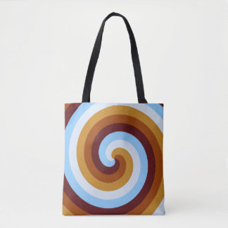 Herbstliche Fuchsspirale Tasche
