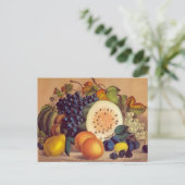 Herbstliche Fülle - Postkarte (Stehend Vorderseite)