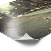 Herbstliche Gestaltung Fotodruck (Ecke)