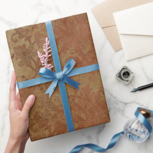 Herbstliche Gothic Vintage Geschenkpapier