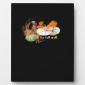 Herbstliche Halloween-Design Angepasst Fotoplatte (Vorderseite)