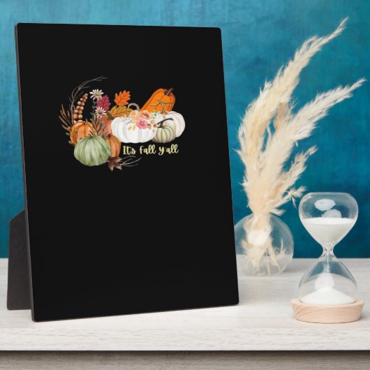 Herbstliche Halloween-Design Angepasst Fotoplatte (Seite)