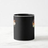 Herbstliche Halloween-Design Angepasst Tasse (Zentrum)