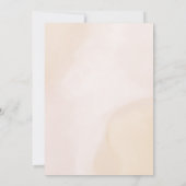 Herbstliche Herbstblätterung: Brautparty lädt ein, Einladung (Rückseite)