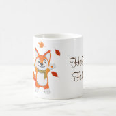 Herbstliche Herbstfox-Tasse Kaffeetasse (Mittel)