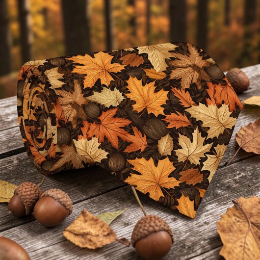 Herbstliche Herbstlaub Krawatte