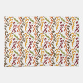 Herbstliche Herbstlaube Küchentücher (Horizontal)