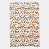 Herbstliche Herbstlaube Küchentücher (Vertikal)