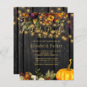 Herbstliche Herbsttagung der Baby-Dusche (Vorne/Hinten)