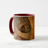 "Herbstliche" Keramik-Tasse Tasse (Vorderseite Links)