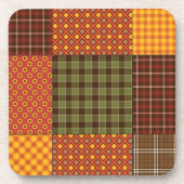 Herbstliche Komfortdecke Getränkeuntersetzer (Vorderseite)
