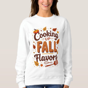 Herbstliche Küchengestaltung mit Herbstgeschmack Sweatshirt