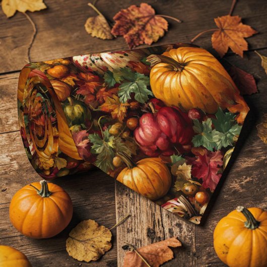 Herbstliche Kürbis-Halskrawatte Krawatte