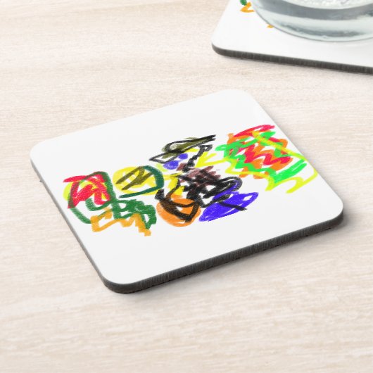 Herbstliche Liebe Getränkeuntersetzer (Linke Seite)