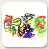 Herbstliche Liebe Getränkeuntersetzer (Vorderseite)