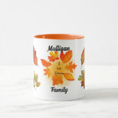 Herbstliche Liebe Tasse (Zentrum)