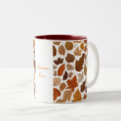 Herbstliche Liebe Zweifarbige Tasse (VorderseiteRechts)