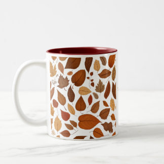 Herbstliche Liebe Zweifarbige Tasse