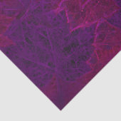 Herbstliche Lila rosa Neon Dunkle Ahorn Blätter Seidenpapier (Ausschnitt)