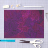 Herbstliche Lila rosa Neon Dunkle Ahorn Blätter Seidenpapier (Handwerk)