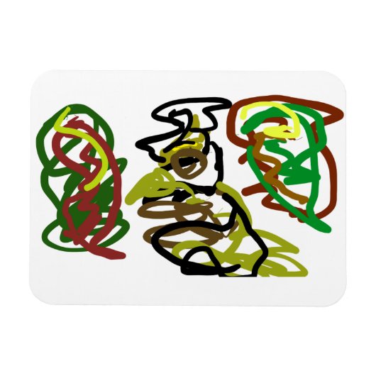Herbstliche Magnet (Horizontal)