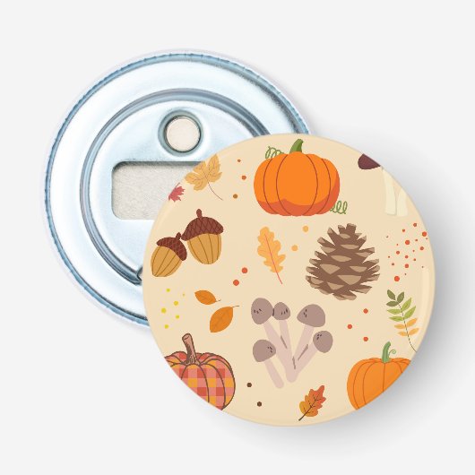 Herbstliche Natur Flaschenöffner (Vorderseite)